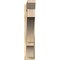 Ekena Millwork Balboa Slat Rough Sawn Outlooker, Douglas Fir, 6"W x 32"D x 32"H OUT06X32X32BOA06RDF - alternate 2
